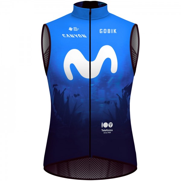 Heren Fietskleding Gobik Movistar 2024 Plus 2.0-vest