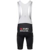 Heren Fietskleding Agu Team Visma Lease een fietsbroek met bretels bij fiets 2024