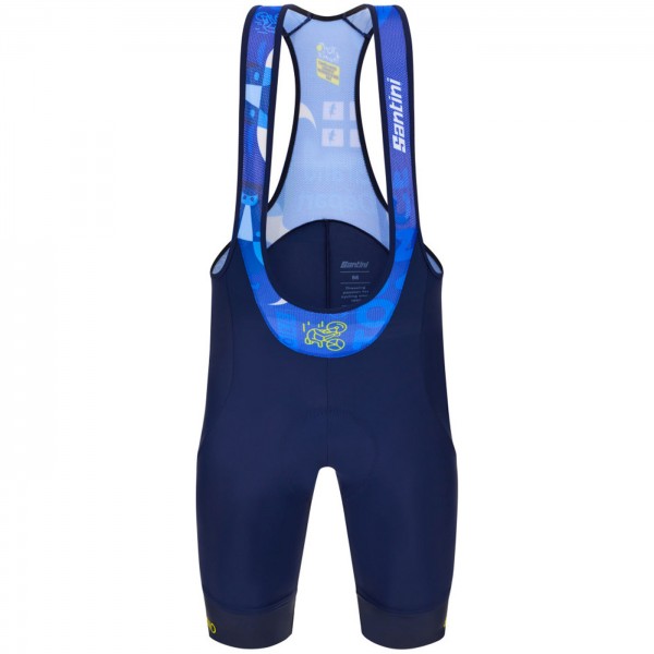 Heren Fietskleding Santini Tour de France 2024 koersbroek - Torino