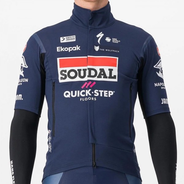 Heren Fietskleding Castelli Soudal Quick-Step 2024 Gabba RoS 2-shirt