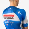 Heren Fietskleding Castelli Soudal Quick-Step 2024 Sanremo BTW Speed Suit Eendelig pak