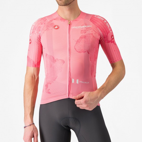 Heren Roze Giro d'Italia 2025 Race 8S shirt