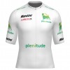 Santini witte Vuelta España 2025-jersey voor heren