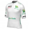 Santini witte Vuelta España 2025-jersey voor heren