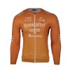 Heren Fietskleding Agu Euskaltel Euskadi 2025 Premium Midlayer Shirt met Lange Mouwen