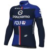 Heren Fietskleding Ale Groupama FDJ 2025 shirt met lange mouwen