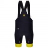Heren Fietskleding Santini Yellow Tour de France 2025 Bib Tights