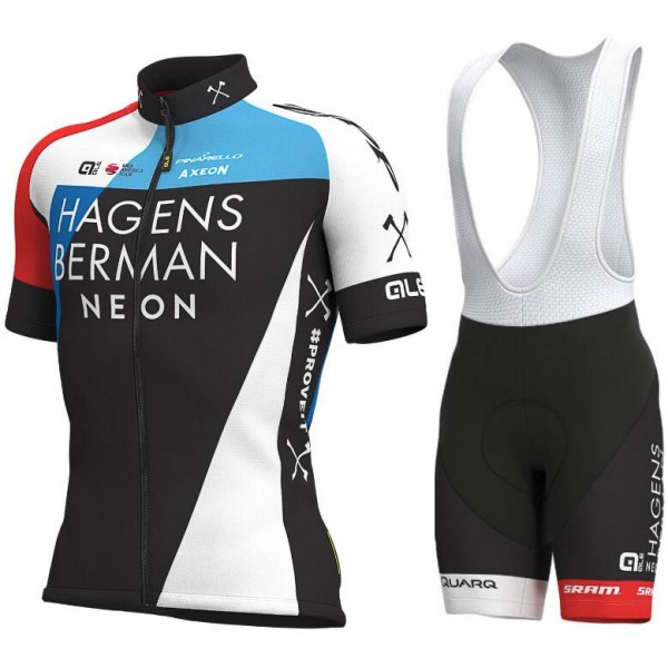 2019 HAGENS BERMAN AXEON Fietskleding Set Wielershirt Korte Mouw+Korte Fietsbroeken Bib