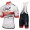 UAE Team Emirates 2019 Fietskleding Set Wielershirt Korte Mouw+Korte Fietsbroeken Bib