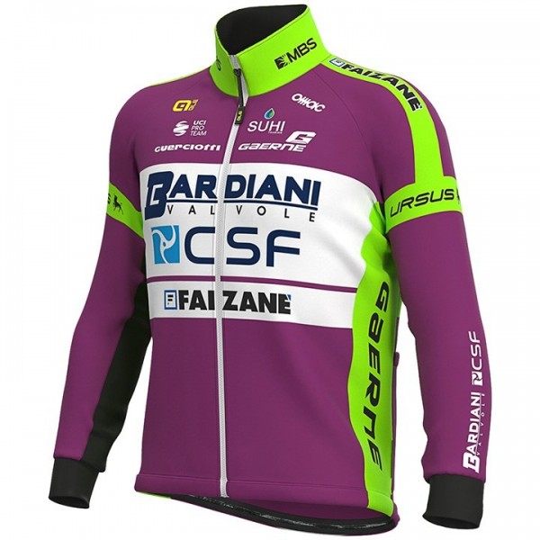 2020 Team BARDIANI CSF Fietskleding Wielershirt Lange Mouw 599EPKL