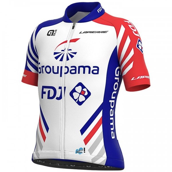2020 Team FDJ Kids Wielershirt Korte Mouw 823TYSE