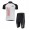 BMC Racing Teams Wielerkleding Set Set Wielershirts Korte Mouw+Fietsbroek Wit