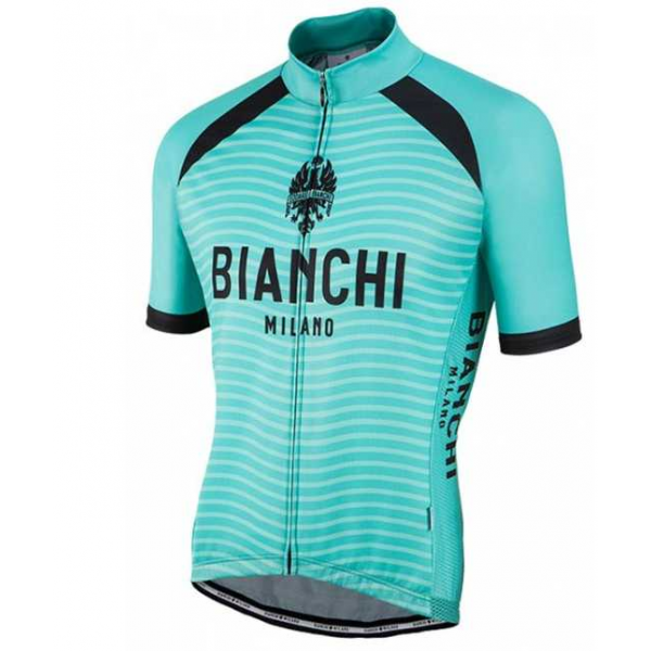2017 Milano Bianchi Wielershirt Met Korte Mouwen 004