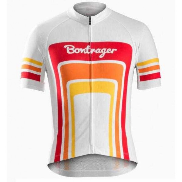 2016 Bontrager Wielerkleding Wielershirt Korte Mouw Oranje Rood
