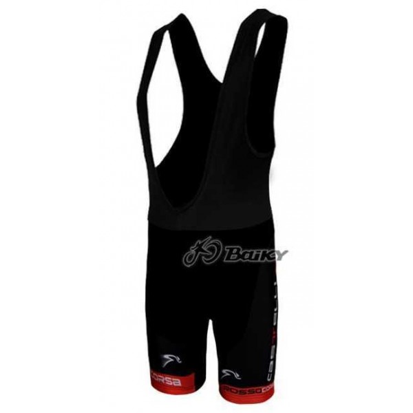 Castelli Pro Team Korte Fietsbroeken Bib Zwart