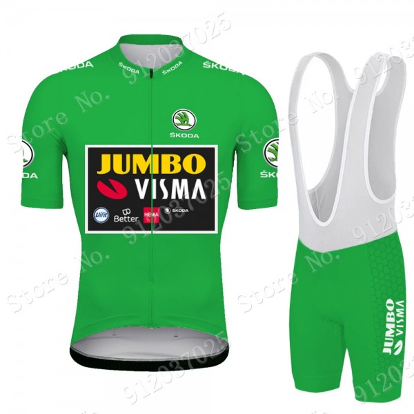 Yellow Jumbo Visma Tour De France 2021 Team Fietskleding Fietsshirt Korte Mouw+Korte Fietsbroeken 3S73wO