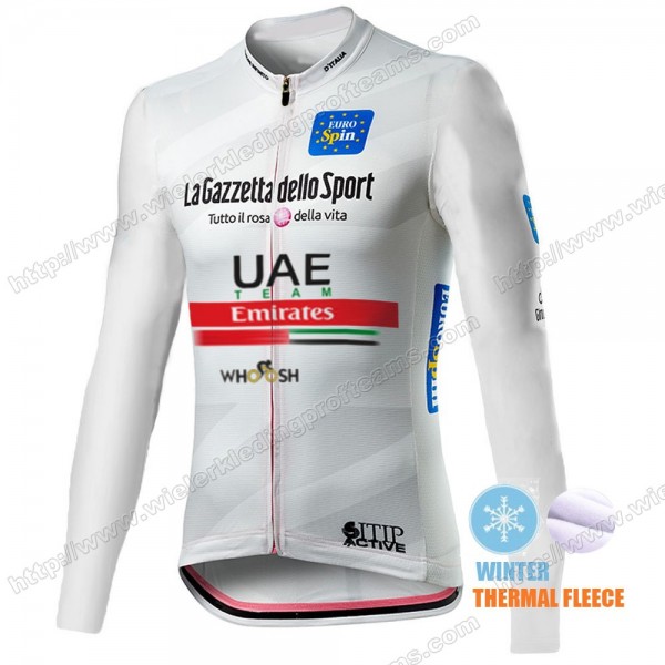Winter Thermal Fleece Men Giro D'italia Uae Emirates 2021 Wielershirts Lange Mouwen ZEMOG Winter Thermal Fleece Men Giro D'italia Uae Emirates 2021 Wielershirts Lange Mouwen ZEMOG