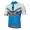Bianchi Milano Tiera Blue White Wielershirt Korte Mouwen
