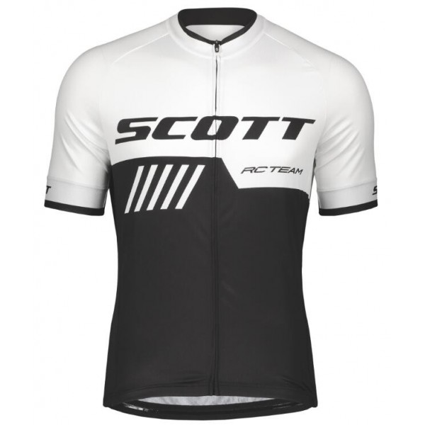 Scott RC TEAM 10 Wielershirt Korte Mouw White/Black