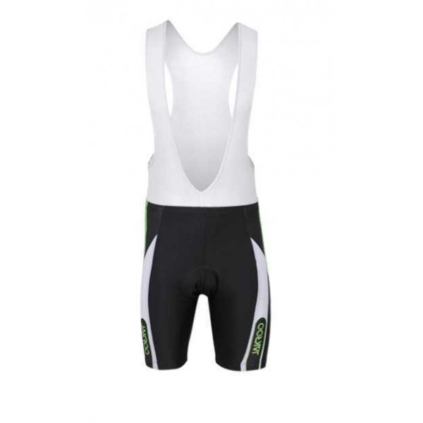 Merida 2014 Wielershirts Korte Koersbroek Zwart Groen