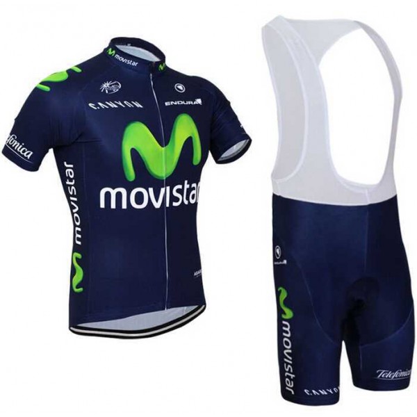 2015 Movistar Fietskleding Set Fietsshirt Met Korte Mouwen+Korte Koersbroek 2015 Movistar Fietskleding Set Fietsshirt Met Korte Mouwen+Korte Koersbroek