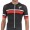 Pinarello Corsa Wielershirt Korte Mouw Zwart Rood