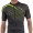 Pinarello Tour Wielershirt Korte Mouw Svart Geel