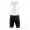 2016 SKY British Bib Fietsbroek Korte Wit Rood