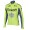 2016 Tinkoff Wielerkleding Wielershirt Lange Mouw Vliezen Lichtgroen